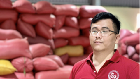 Cựu sinh viên Đại học Trà Vinh lập HTX xây dựng thương hiệu gạo sạch