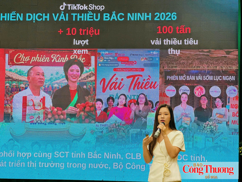 Bà Trần Thị Tân, Giám đốc Trách nhiệm xã hội của TikTok Shop