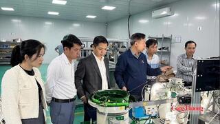 Khuyến công Bắc Ninh hỗ trợ doanh nghiệp đổi mới công nghệ