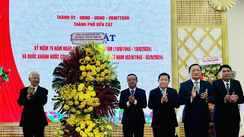 TP Bến Cát hoàn thành chỉ tiêu cả năm