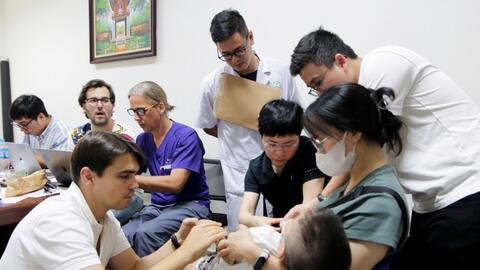 120 bệnh nhi được điều trị dị tật, bệnh lý cơ xương khớp