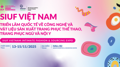SIUF Vietnam 2025: Cầu nối giao thương và xu hướng mới của ngành may mặc