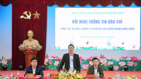 Lễ hội Chùa Hương 2026: Xử lý nghiêm hành vi chèo kéo, ép giá