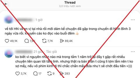 Từ vụ câu view tâm linh tại Ninh Bình: Bịa đặt trên mạng xã hội không còn là chuyện riêng