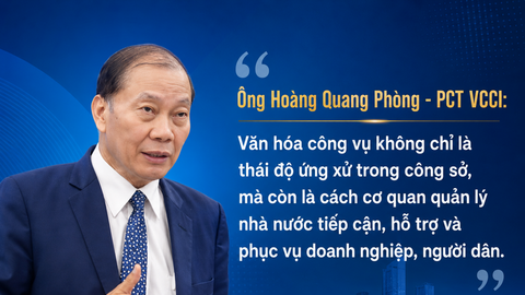 Văn hóa công vụ ngành Công Thương: Từ quản lý sang phục vụ doanh nghiệp