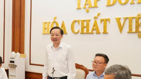 Vinachem thúc đẩy phát triển công nghiệp vật liệu ngành hoá chất
