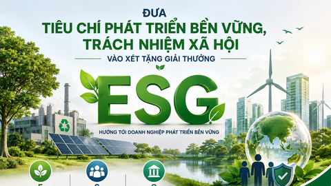 Giải thưởng Công nghiệp, Thương mại, Dịch vụ Việt Nam: Áp dụng ESG là lợi thế quan trọng