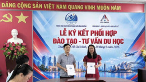 DSS Group ký kết đào tạo – tư vấn du học với Trung tâm Hoạt động Thanh niên Bình Dương