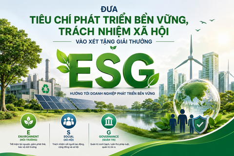 Giải thưởng Công nghiệp, Thương mại, Dịch vụ Việt Nam: Áp dụng ESG là lợi thế quan trọng