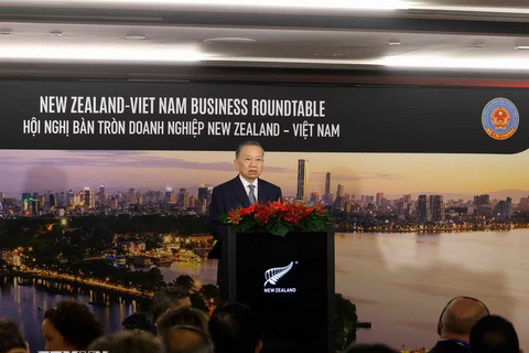 Tổng Bí thư, Chủ tịch nước dự Hội nghị bàn tròn doanh nghiệp New Zealand-Việt Nam