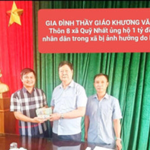 Nhà giáo trọn đời vì sự nghiệp trồng người