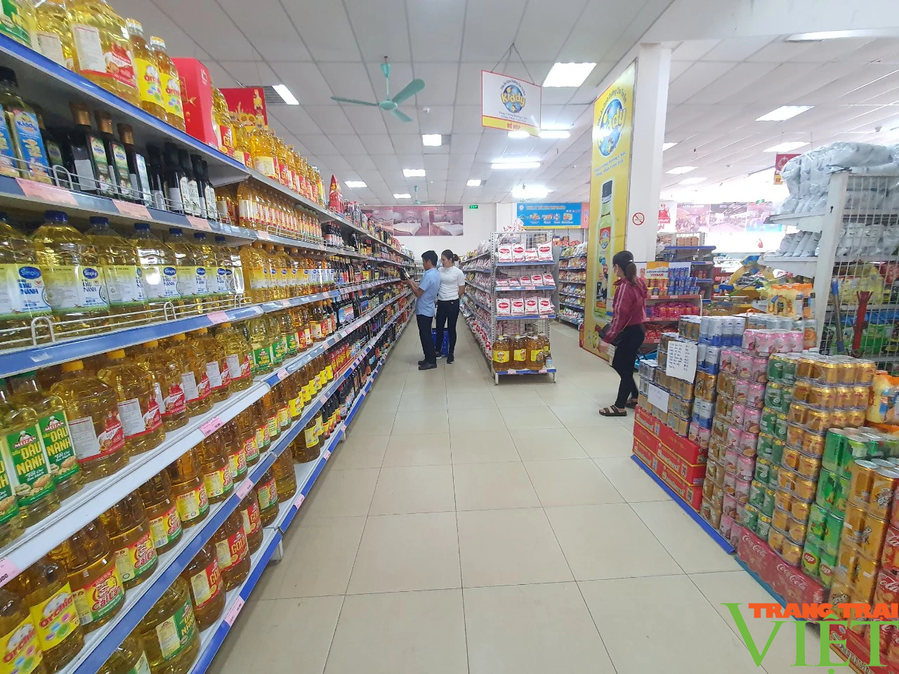 Đa dạng hàng hóa phục vụ người dân Hòa Bình dịp Tết Nguyên đán- Ảnh 1. Đa dạng hàng hóa phục vụ người dân Hòa Bình dịp Tết Nguyên đán- Ảnh 1.