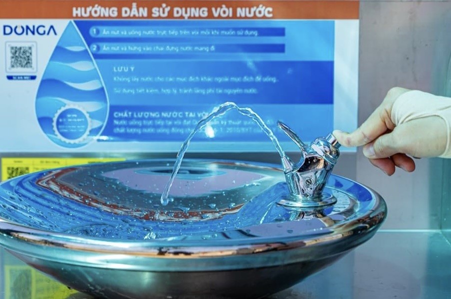 Hệ thống nước tại các trạm cấp nước đảm bảo an toàn với bộ 5 lõi lọc đảm bảo chất lượng vệ sinh Hệ thống nước tại các trạm cấp nước đảm bảo an toàn với bộ 5 lõi lọc đảm bảo chất lượng vệ sinh