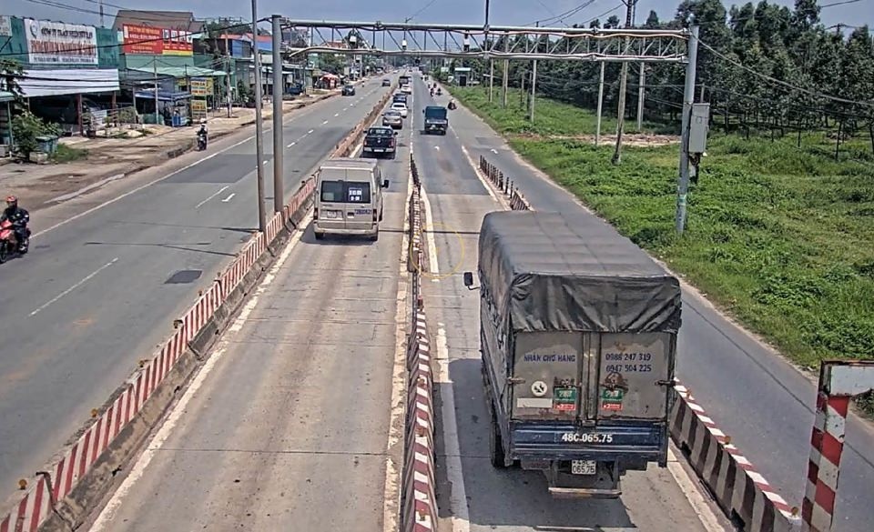 Trạm kiểm tra tải trọng xe tại Km22+850 trên đường ĐT.741, thị trấn Tân Bình, huyện Bắc Tân Uyên, tỉnh Bình Dương. Ảnh: EL Trạm kiểm tra tải trọng xe tại Km22+850 trên đường ĐT.741, thị trấn Tân Bình, huyện Bắc Tân Uyên, tỉnh Bình Dương. Ảnh: EL