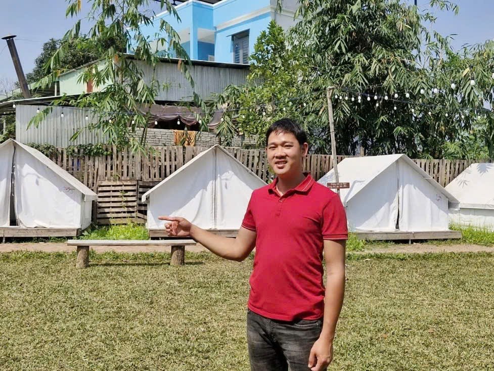 Thanh niên Lê Thanh Đán khởi nghiệp theo mô hình du lịch homestay Thanh niên Lê Thanh Đán khởi nghiệp theo mô hình du lịch homestay