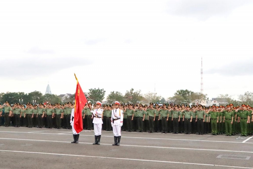 Bà Rịa - Vũng Tàu ra quân thực hiện đợt cao điểm bảo đảm an ninh trật tự Bà Rịa - Vũng Tàu ra quân thực hiện đợt cao điểm bảo đảm an ninh trật tự
