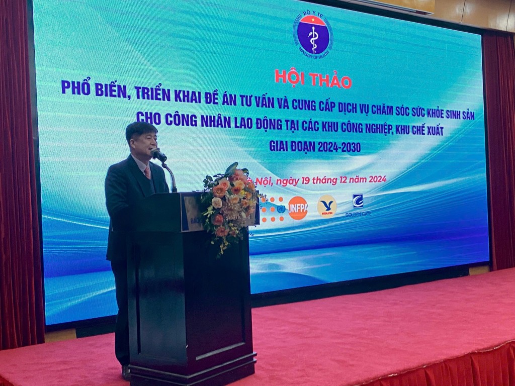 Cung cấp dịch vụ chăm sóc sức khỏe sinh sản cho công nhân Cung cấp dịch vụ chăm sóc sức khỏe sinh sản cho công nhân