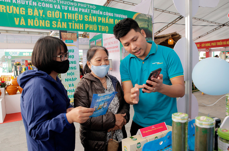 Phú Thọ thúc đẩy tiêu thụ nông sản qua sàn thương mại điện tử.