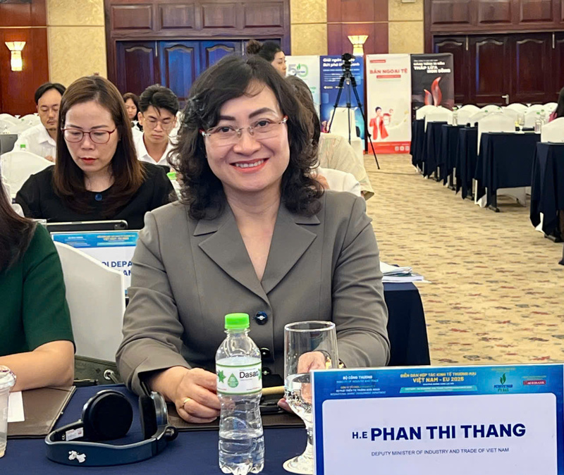 Thứ trưởng Bộ Công Thương Phan Thị Thắng.