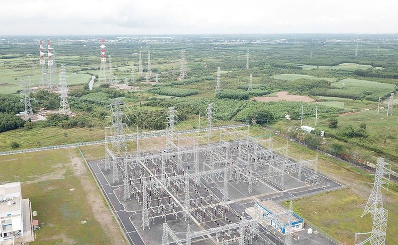 Đường dây 220kV NMĐ Nhơn Trạch 3 - rẽ Mỹ Xuân - Cát Lái từ sân phân phối NMĐ Nhơn Trạch 3