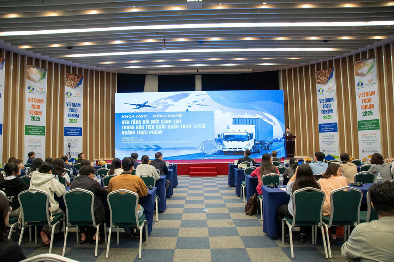 Hội nghị quốc tế “Thương hiệu Thực phẩm Việt Nam năm 2025”. Ảnh: Vietrade