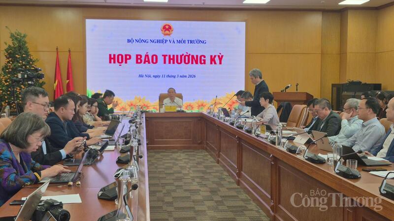 Toàn cảnh họp báo. Ảnh: An Hiền