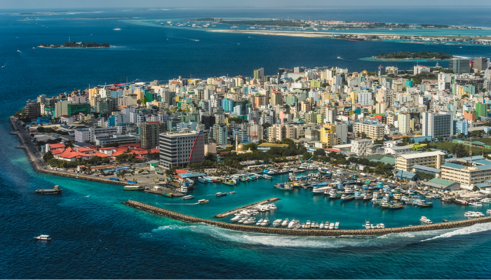 Quốc đảo Maldives khát các mặt hàng nông sản, thực phẩm, vật liệu xây dựng. Ảnh: Vietlandtravel
