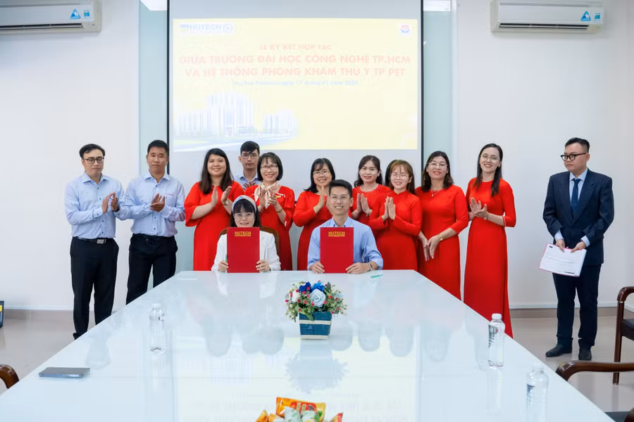 Nhà trường ký hợp tác cùng hệ thống phòng khám thú y. dsc09209-4.jpg