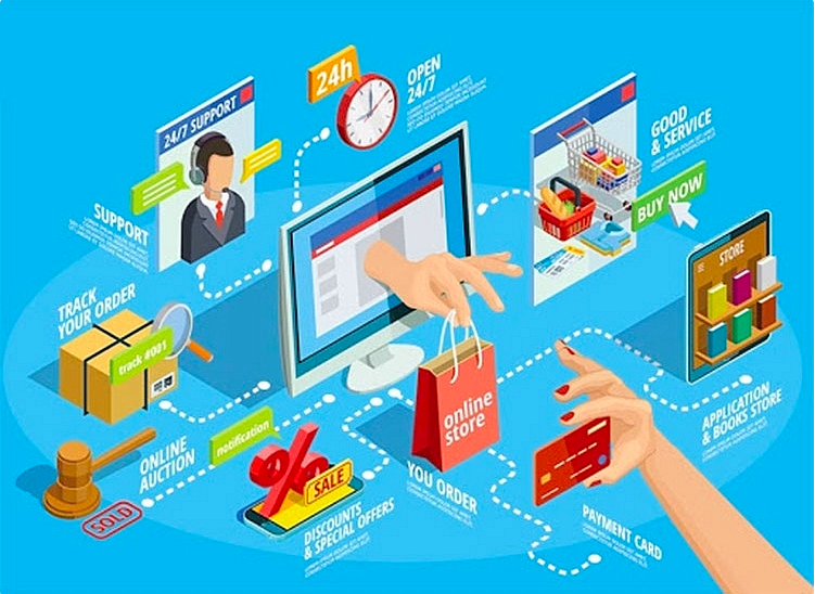 Nền tảng thương mại điện tử phải công khai quy chế hoạt động livestream bán hàng. Ảnh minh họa