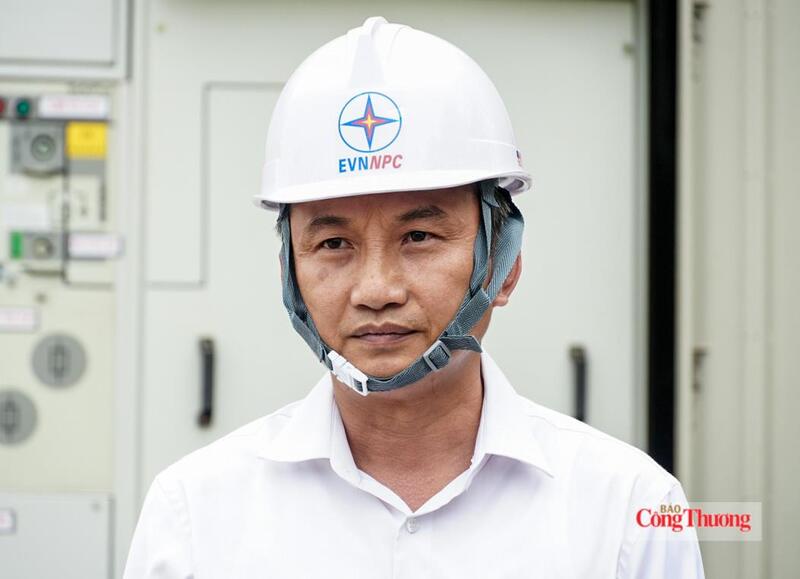Ông Nguyễn Văn Công - Phó trưởng Điện lực Sầm Sơn, Công ty điện lực Thanh Hoá. Ảnh: Quốc Anh
