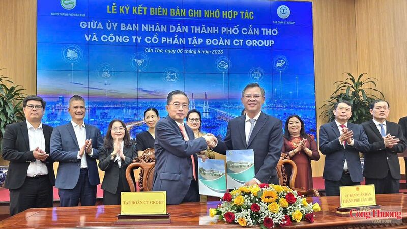 Lễ ký kết Biên bản ghi nhớ hợp tác với Công ty Cổ phần Tập đoàn CT Group.