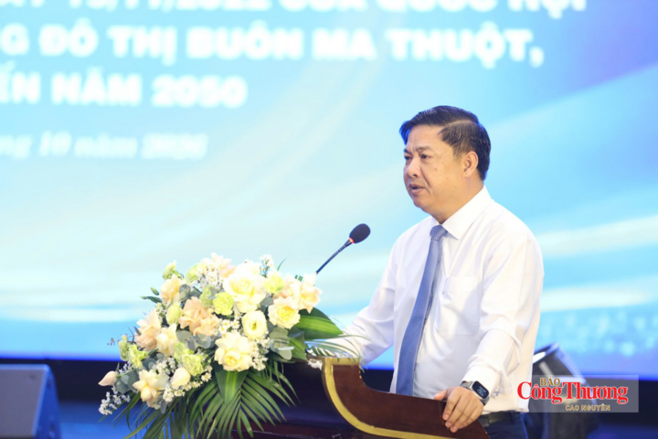 Ông Lương Nguyễn Minh Triết phát biểu kết luận hội nghị.